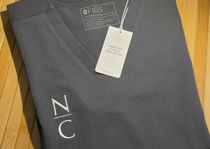 Embroidered Scrubs 